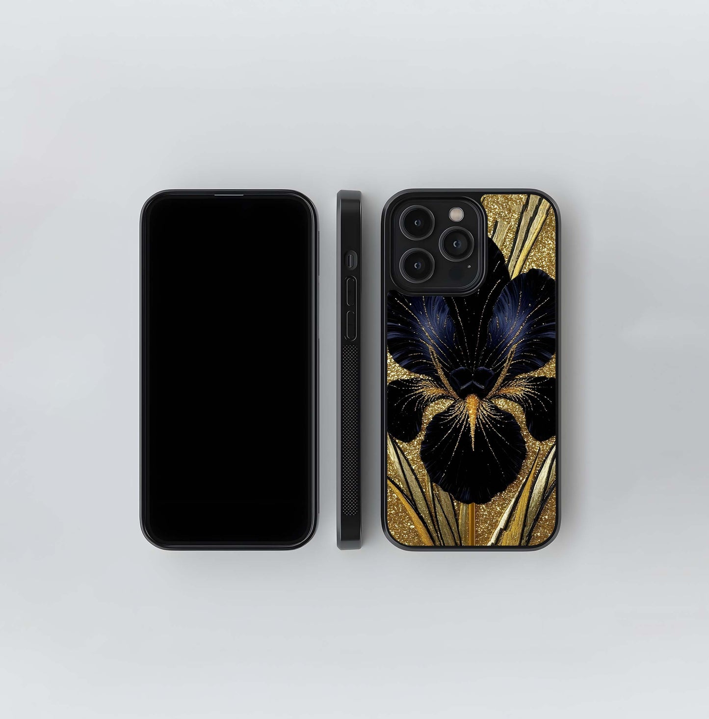 Velvet Bloom Glass Case