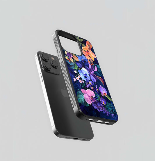 Velvet Orchid Dream Glass Case