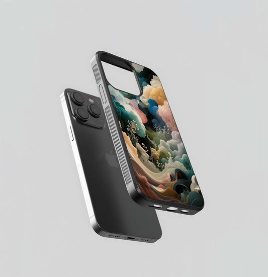 Whimsy Cloud Garden Glass Case