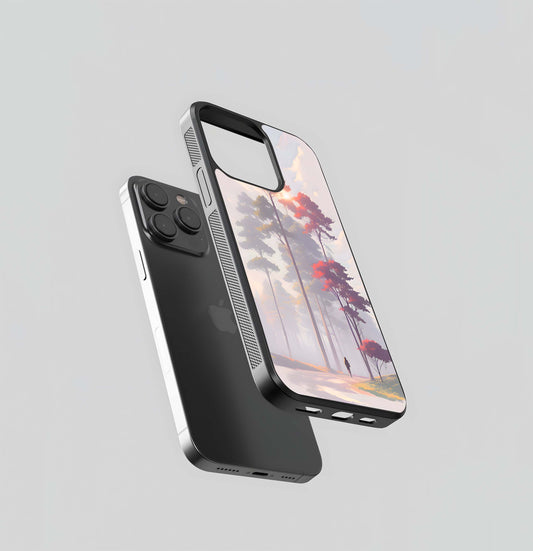 Whispering Forest Glow Glass Case