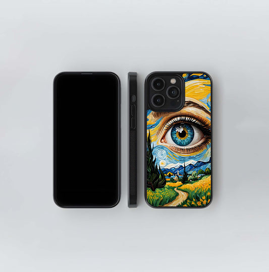 Vangogh eye Glass Case