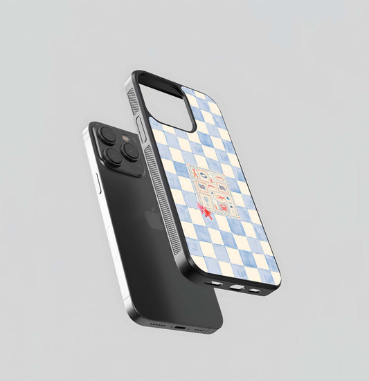 Zodiac Checker Glass Case