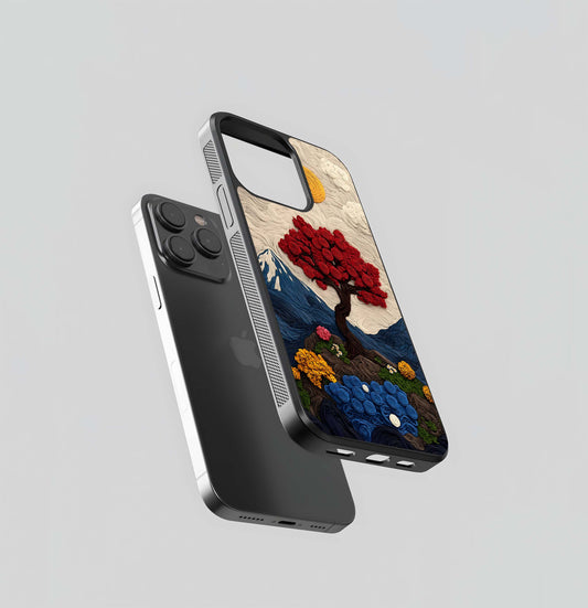 Eternal Nature Tapestry Glass Case