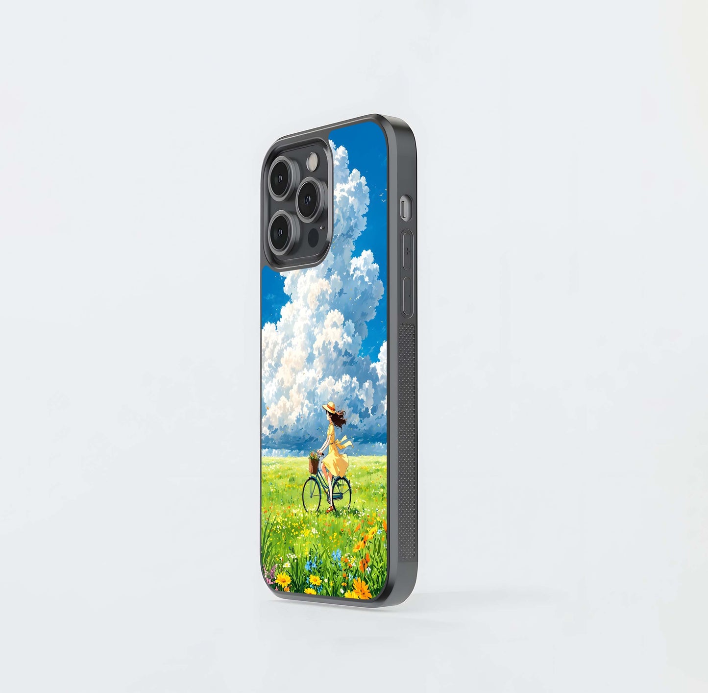 Breezy Meadow Ride Glass Case