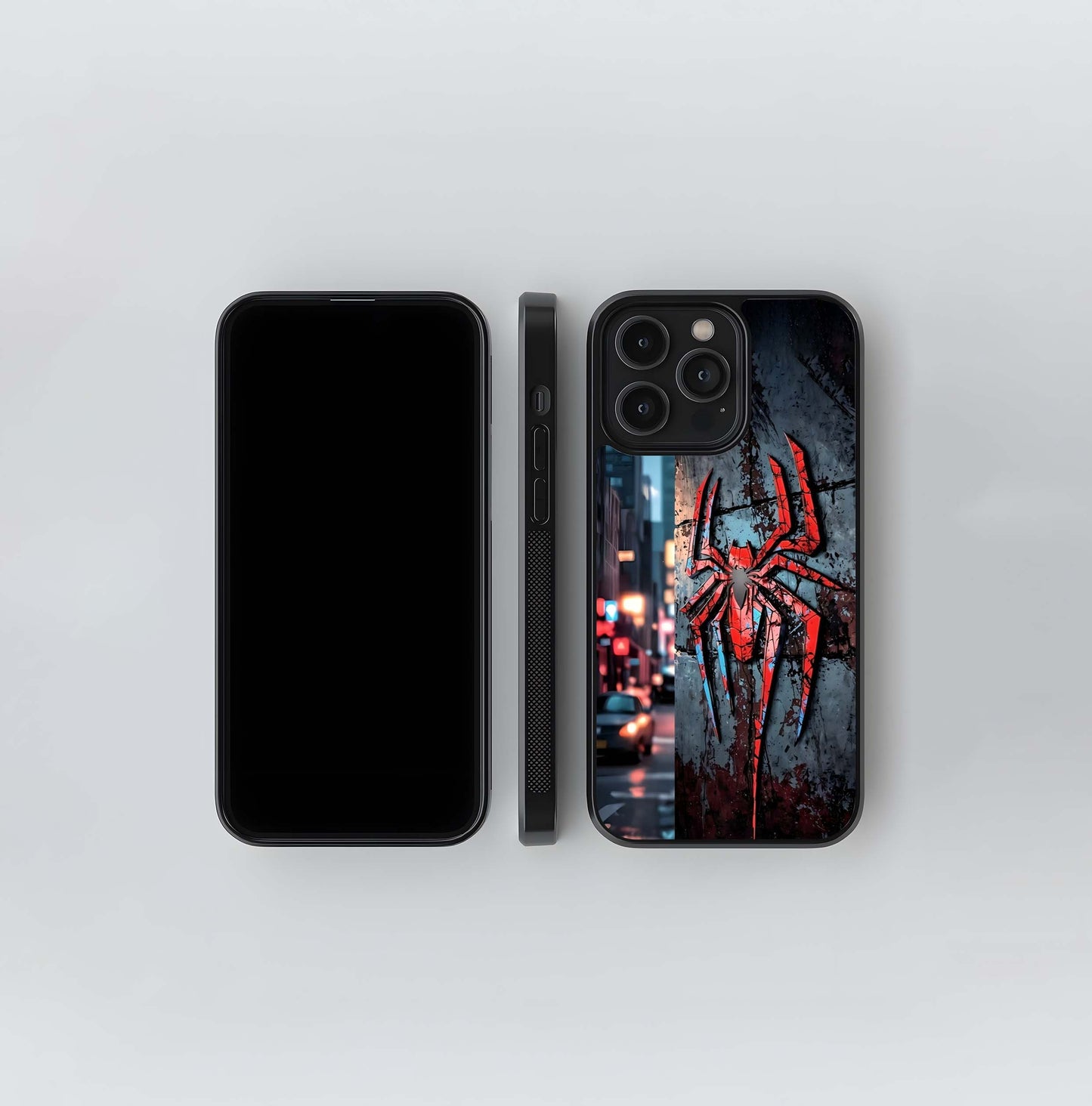 Gritty Spider-Sense Glass Case