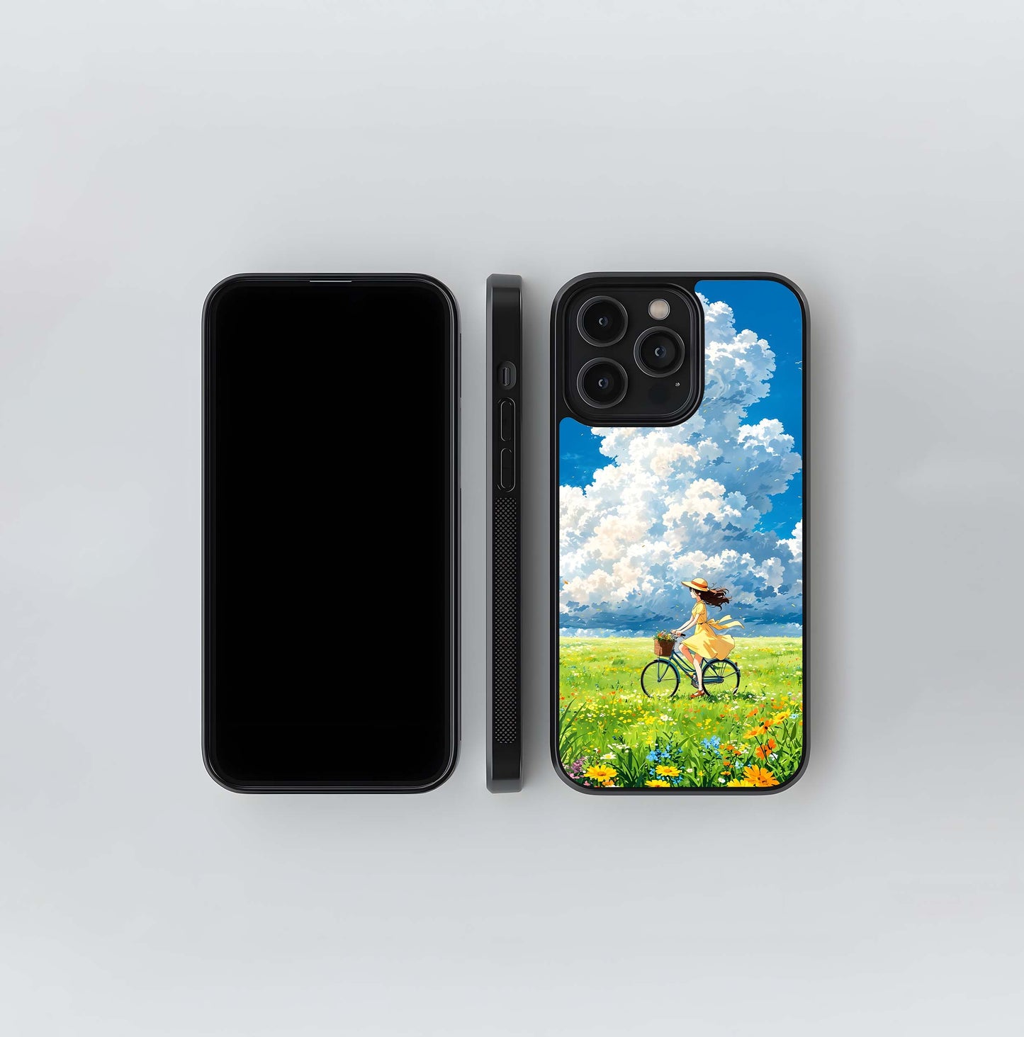 Breezy Meadow Ride Glass Case