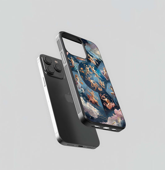 Zodiac Goddess Circle Glass Case