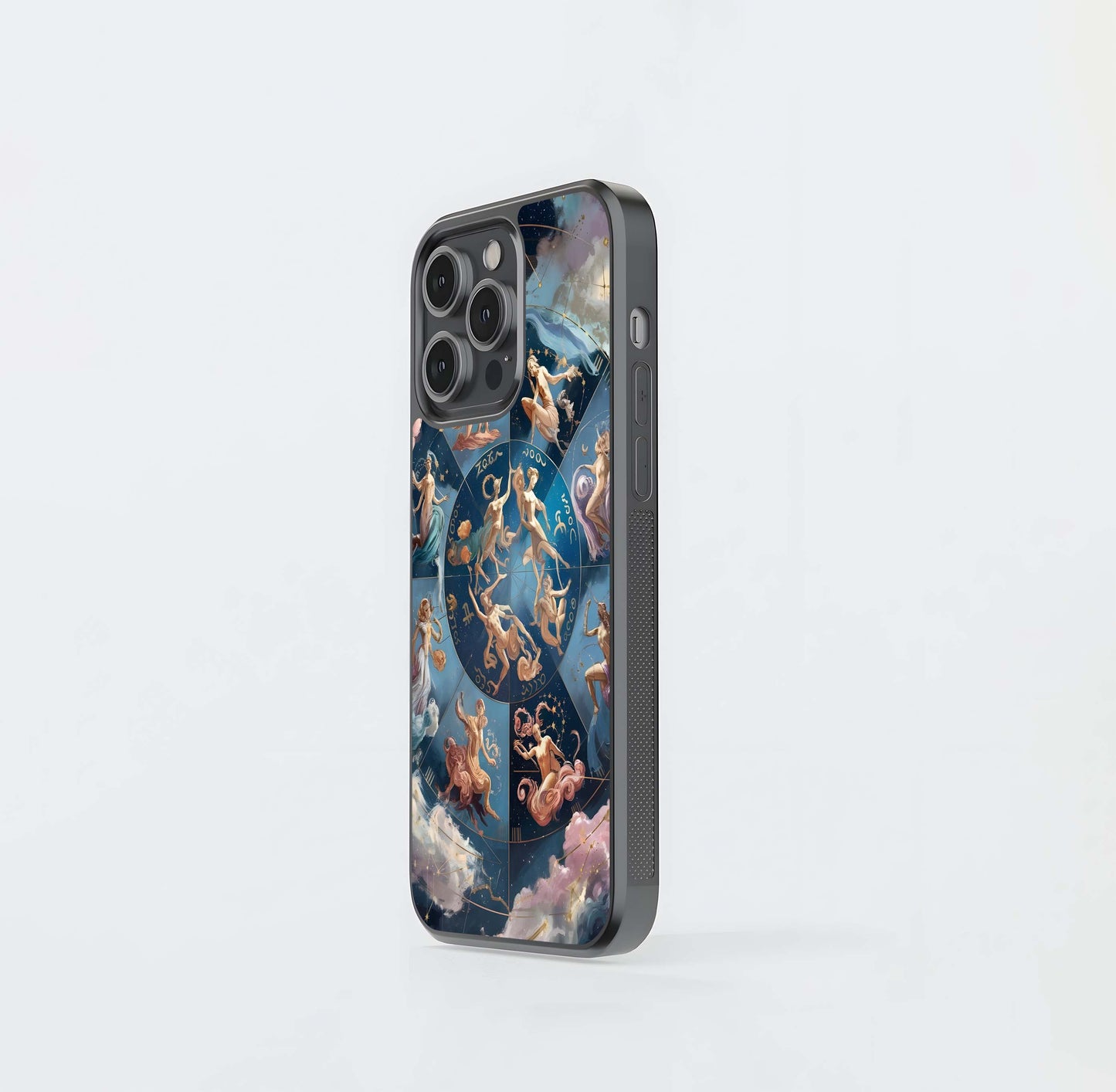 Zodiac Goddess Circle Glass Case