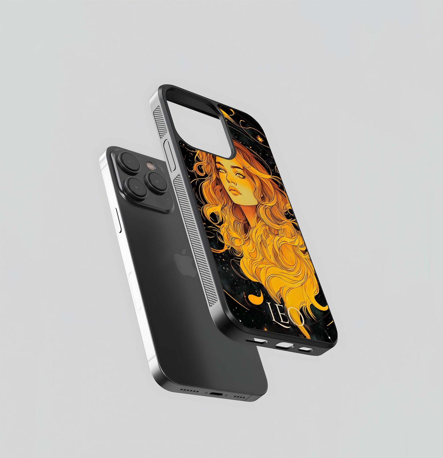 Zodiac Leo Glass Case