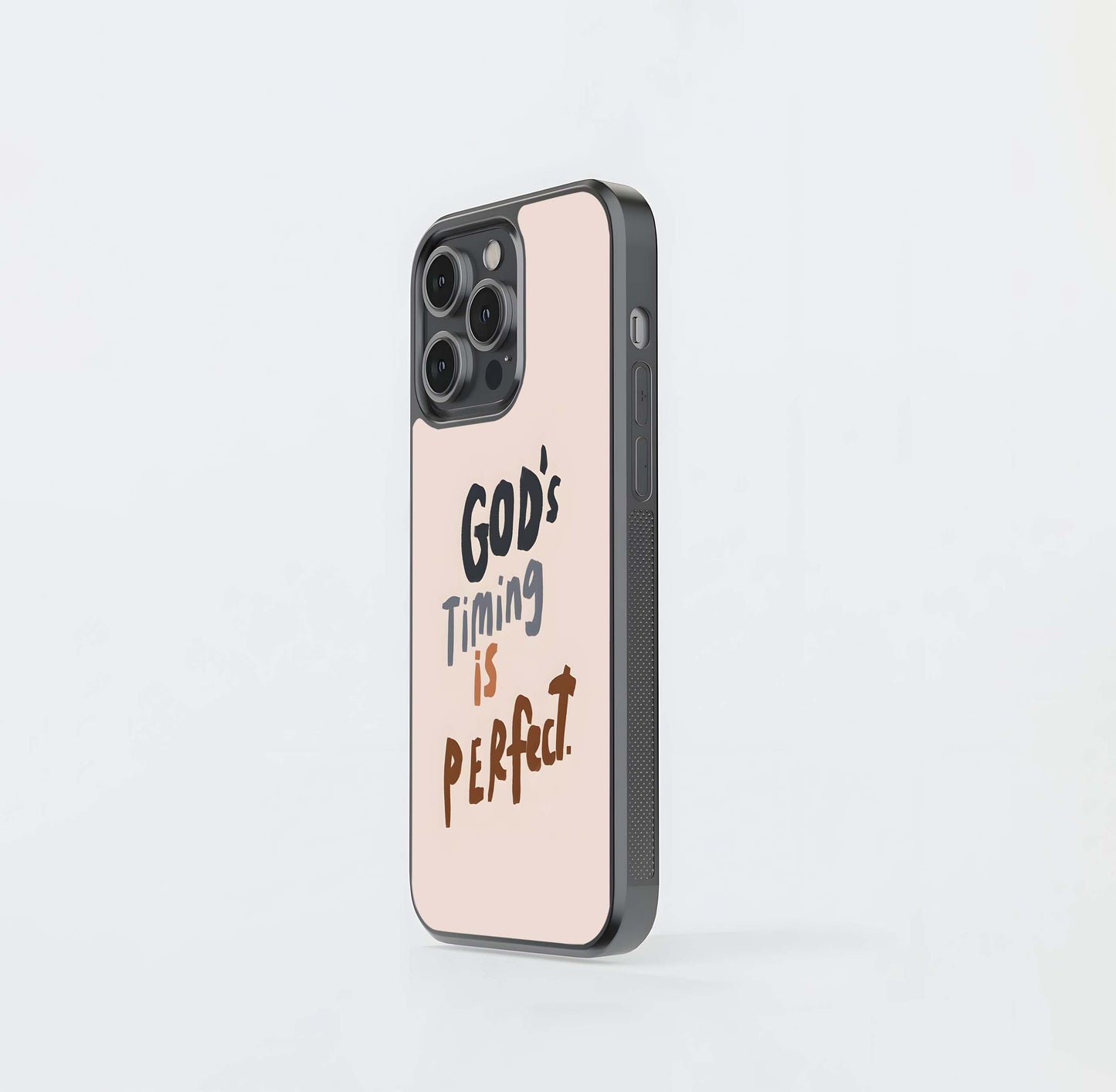 Divine Brush Script Glass Case