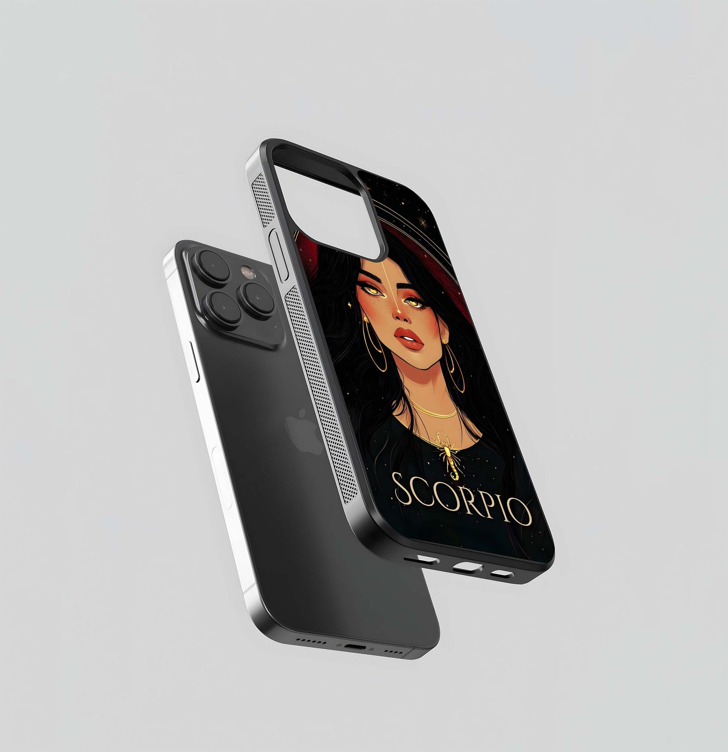 Zodiac Scorpio Glass Case