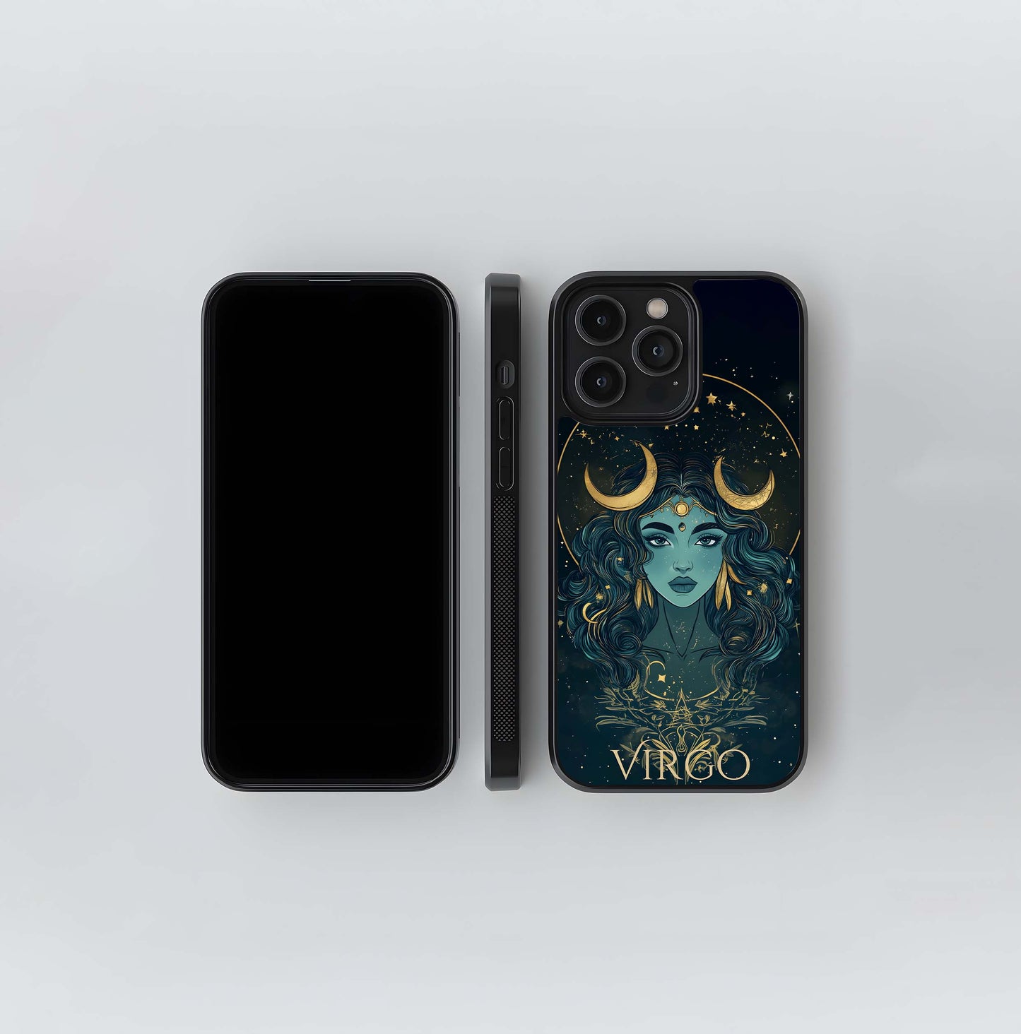 Zodiac Virgo Glass Case