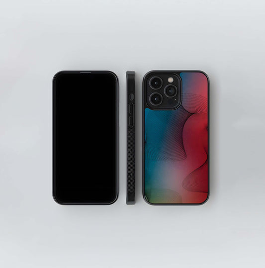 Dotted Wire Mesh Glass Case