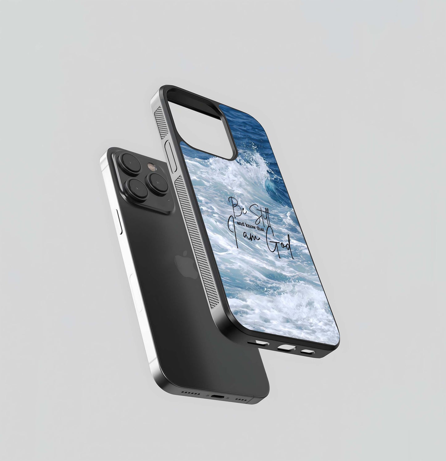 Divine Ocean Peace Glass Case