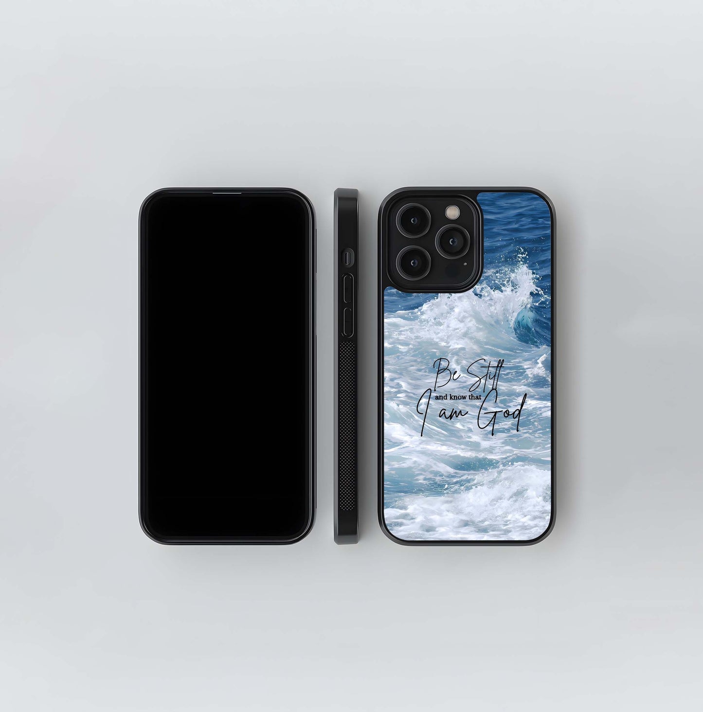 Divine Ocean Peace Glass Case