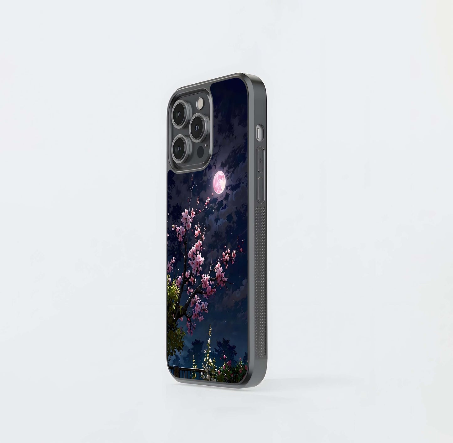 Midnight Sakura Glass Case