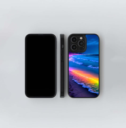Electric Shoreline Glow Glass Case
