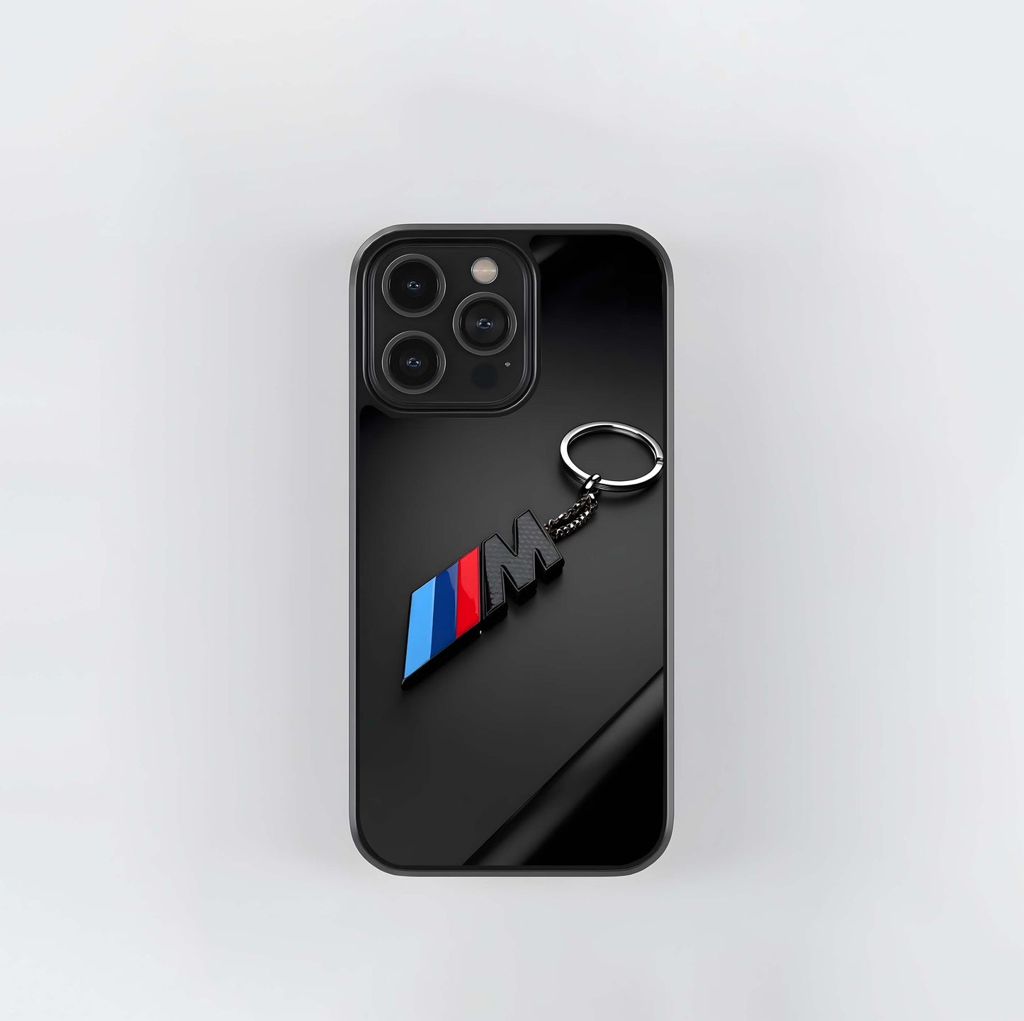 BMW M Keychain Glass Case
