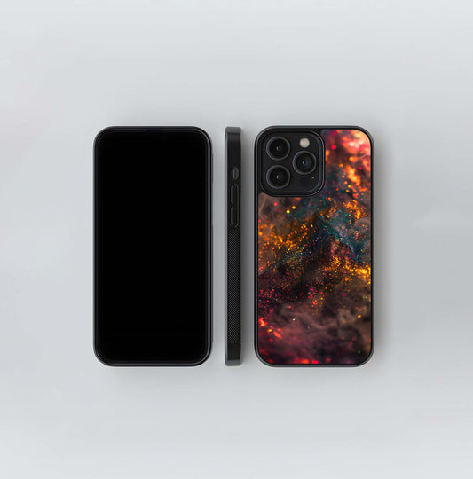 Ember Nebula Bloom Glass Case