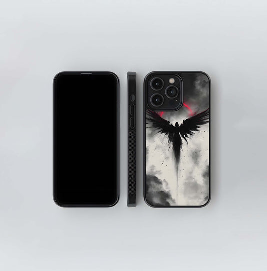 Dark Angel's Red Halo Glass Case