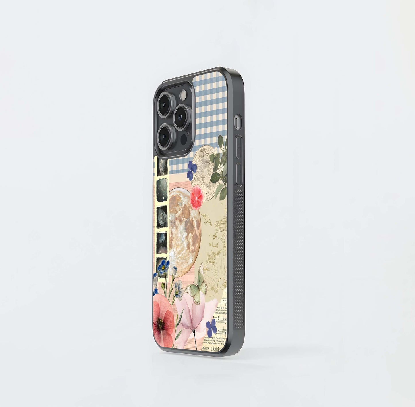 Aesthetic Checker Art Glass Case