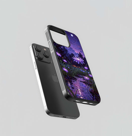 Lunar Petals Glass Case