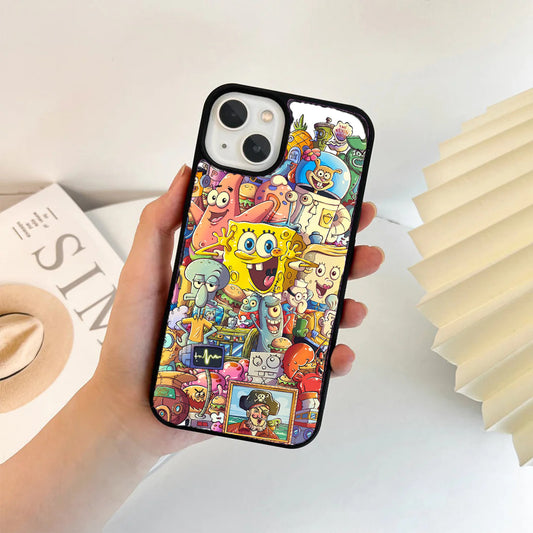SpongeBob SquarePants glass Cases Phone covers