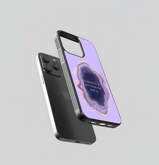 Amethyst Resolve Glass Case