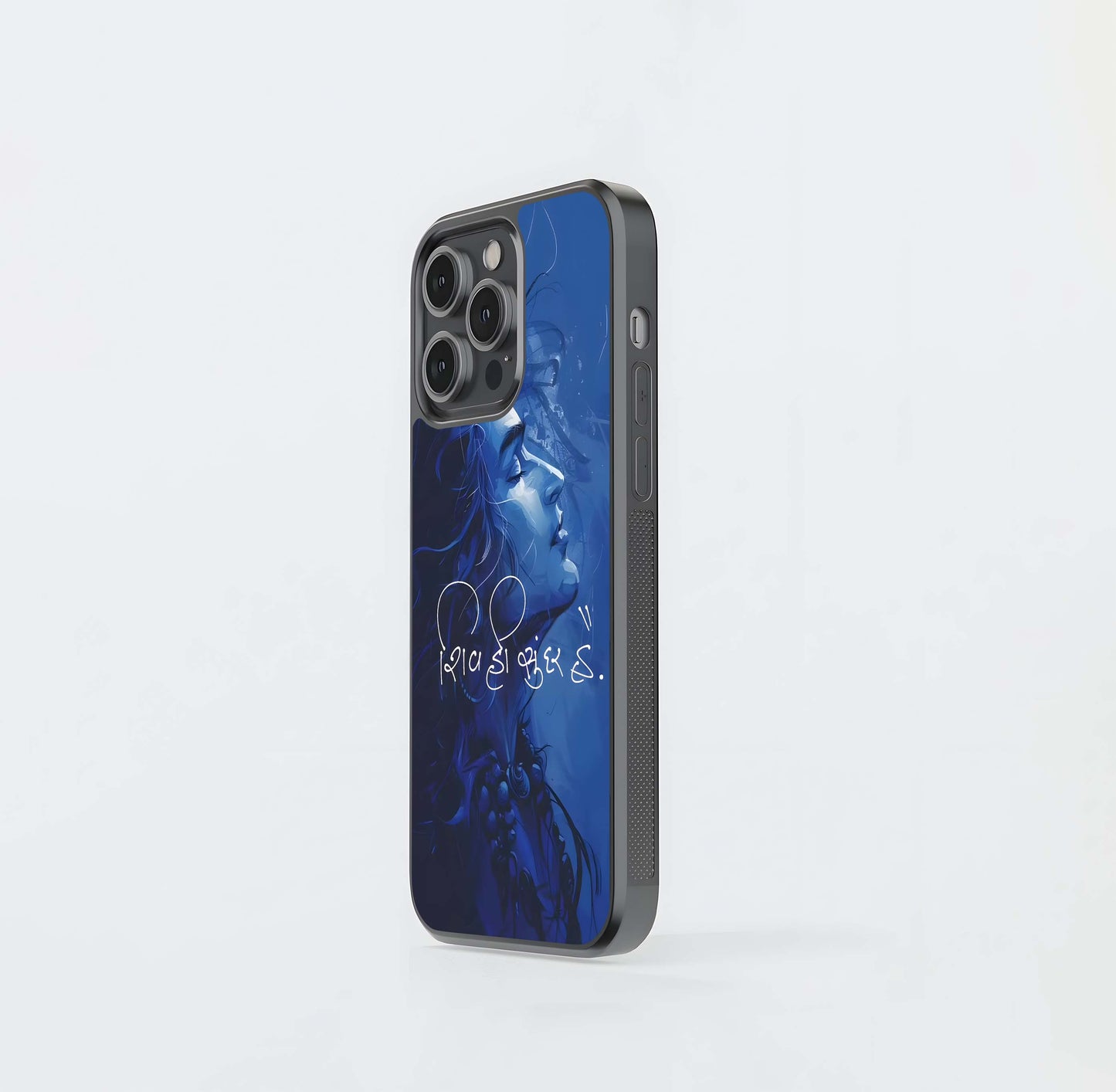 Neelkanth's Blue Serenity Glass Case