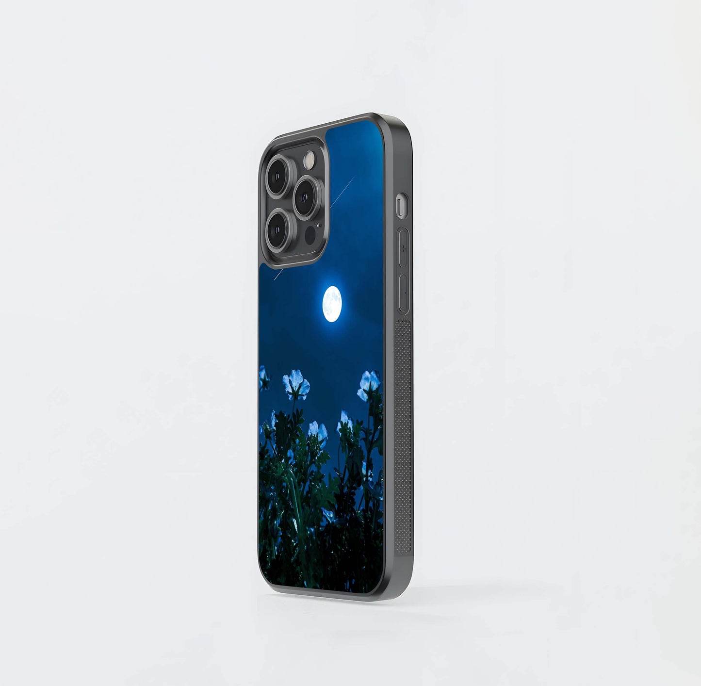 Blue Scenery Glass Case