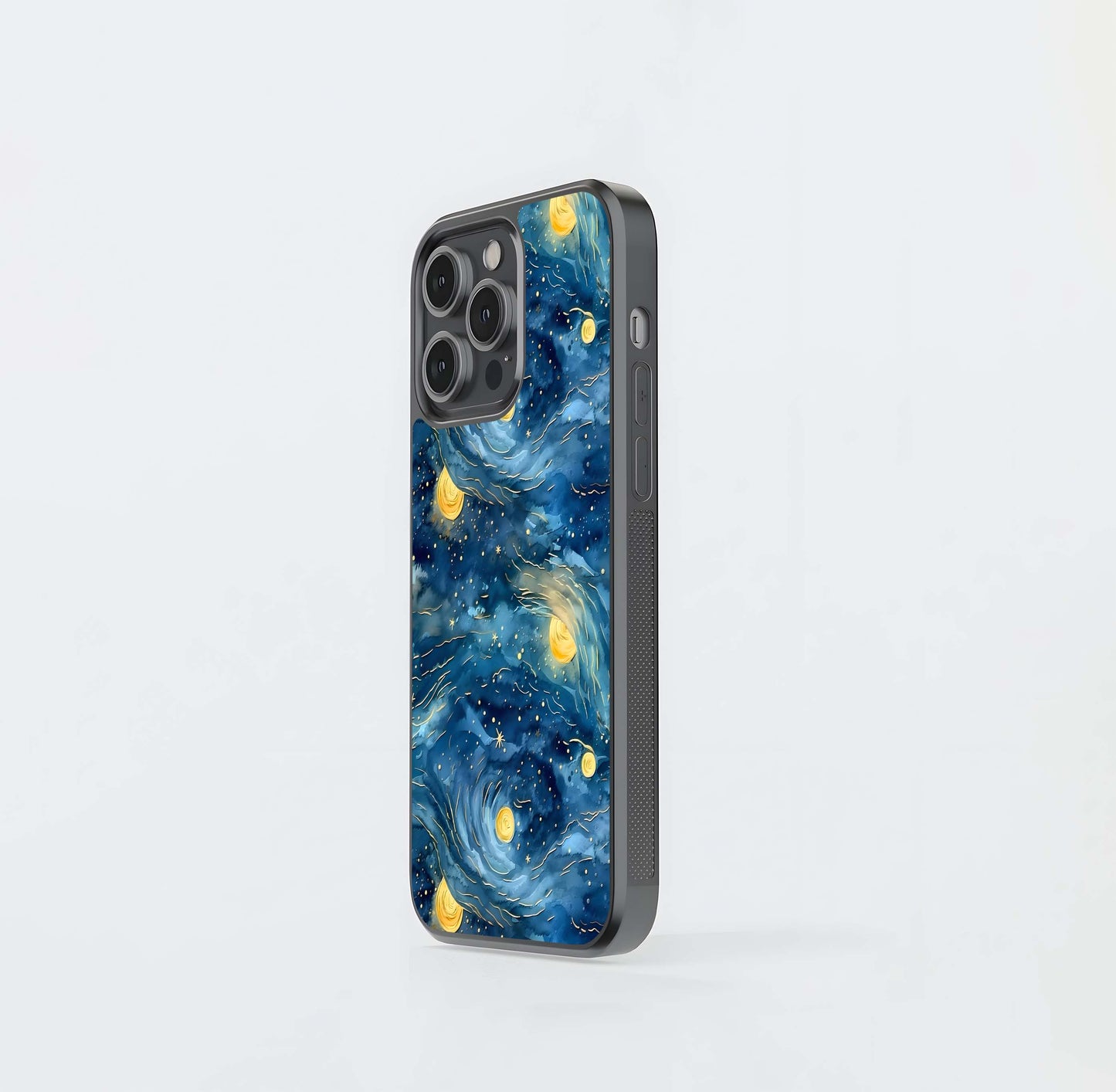 Cosmic Wave Flow Glass Case