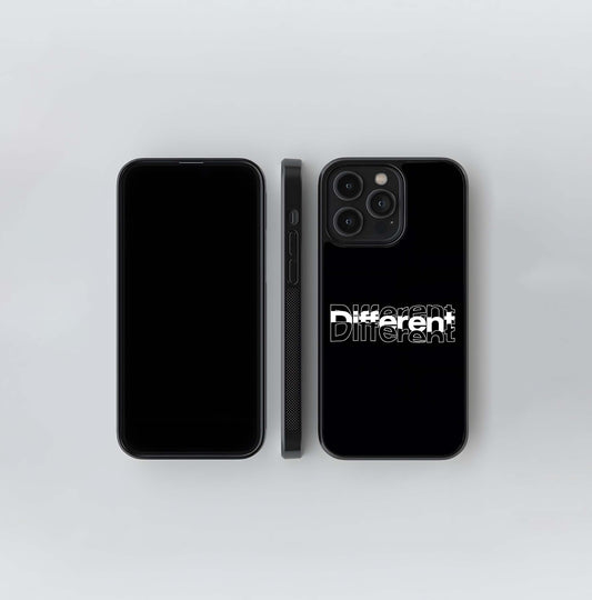 Glitch Identity Glass Case