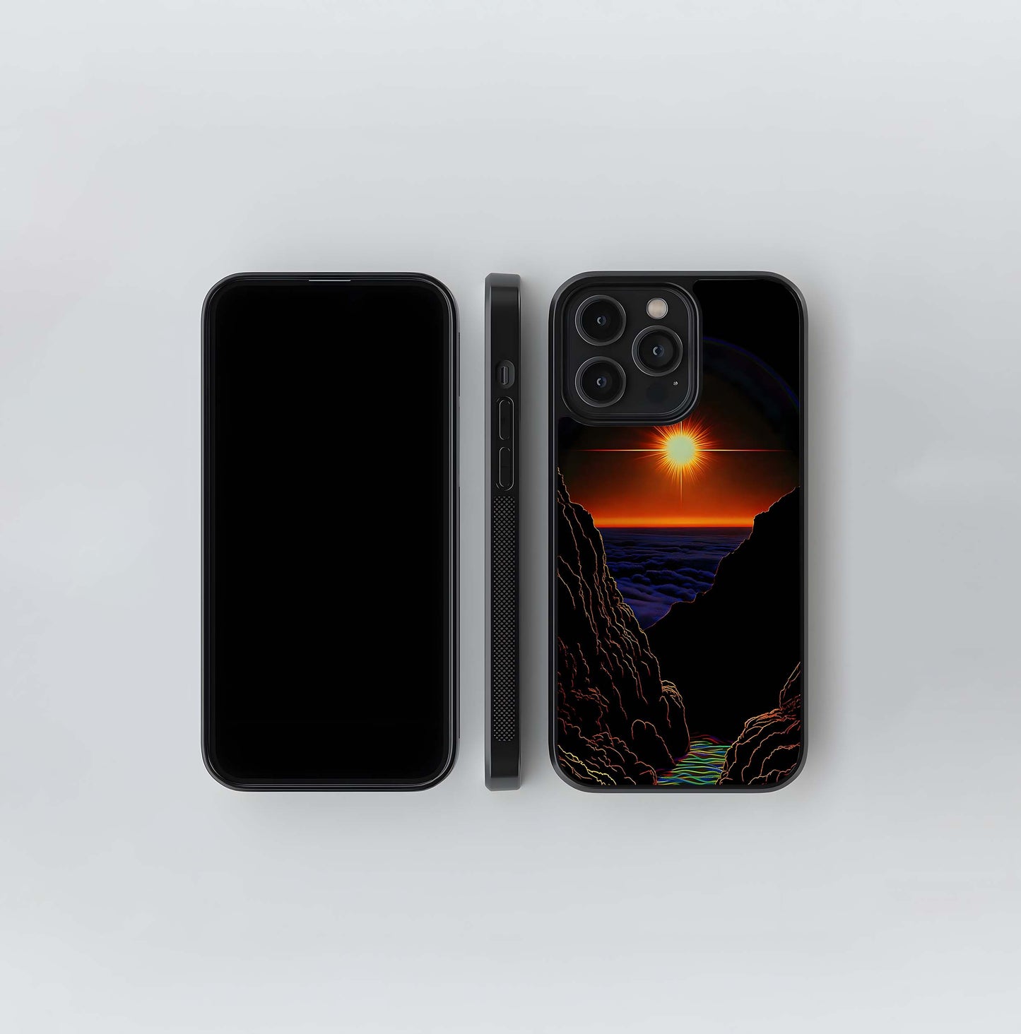 Cosmic Canyon Glow Glass Case