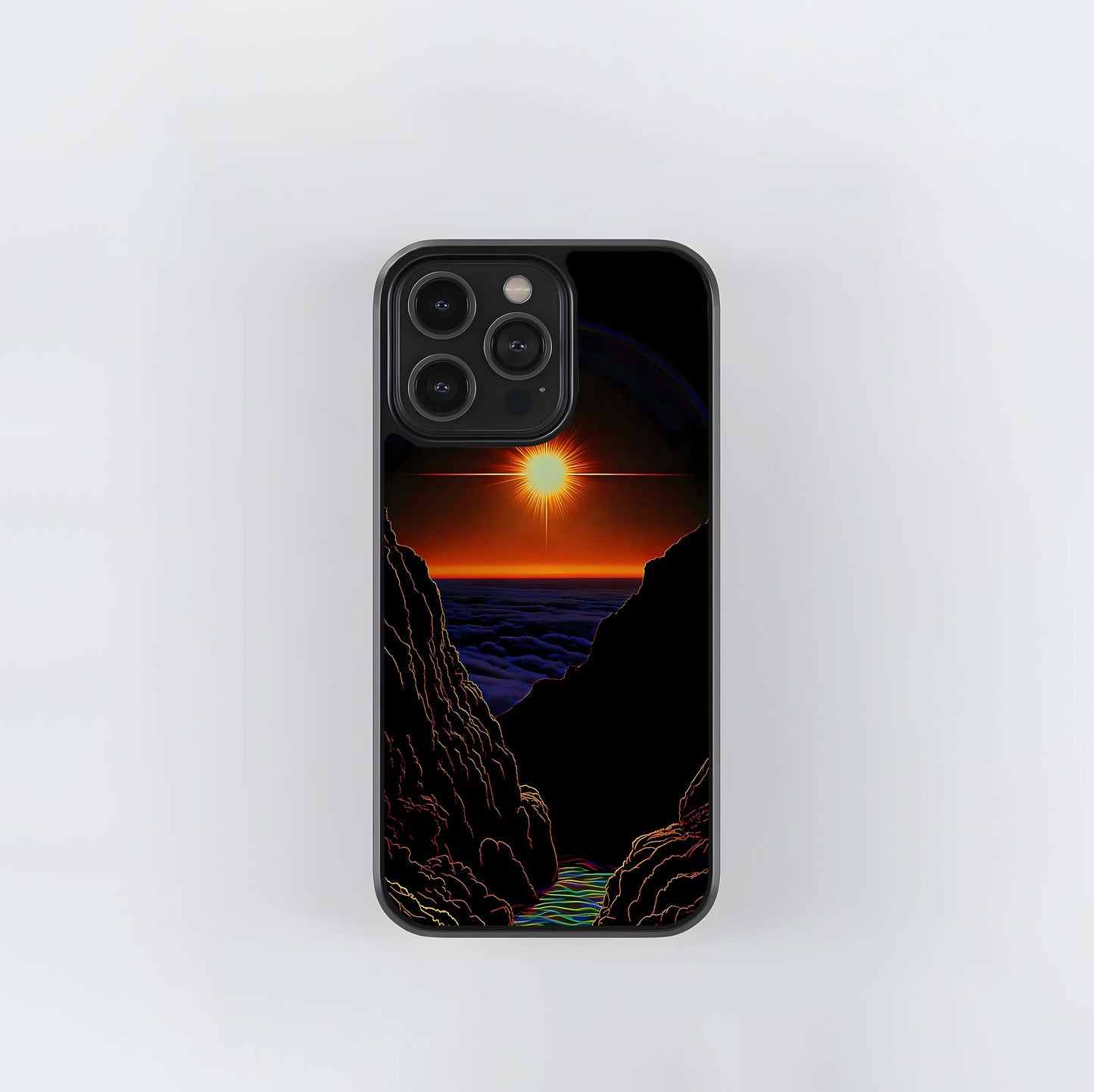 Cosmic Canyon Glow Glass Case