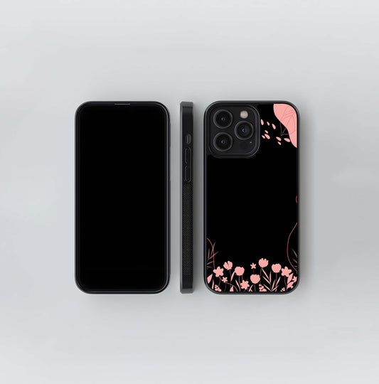 Blush Garden Frame Glass Case