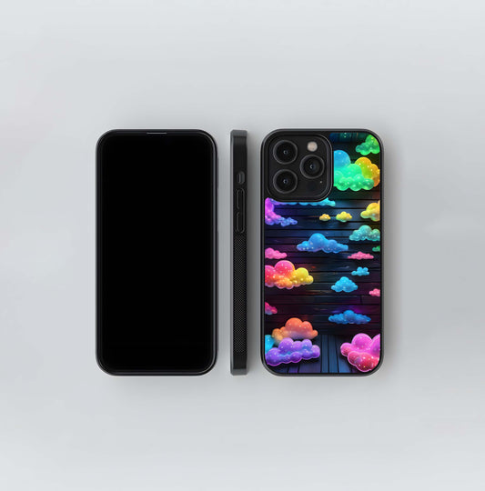 Glow-in-the-Dark Cloudscape Glass Case