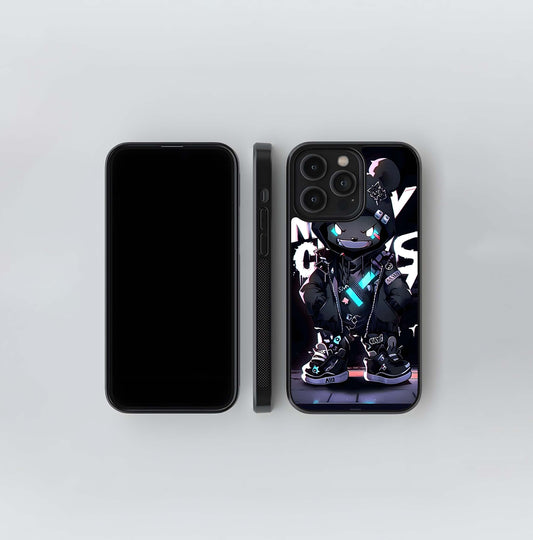 Gritty Streetwear Bear Glass Case