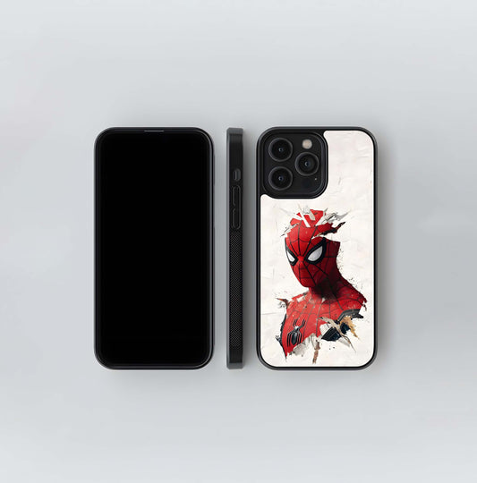 Spider-Man (Tattered Mask) Glass Case