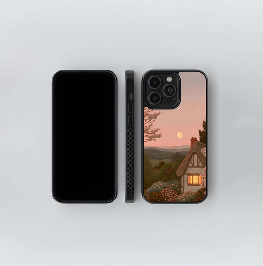 Blush Moon Cottage Glass Case