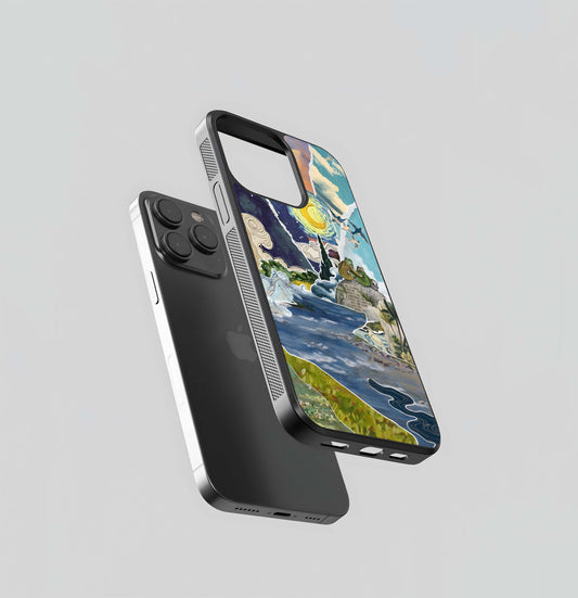 Cosmic Love Patch Glass Case