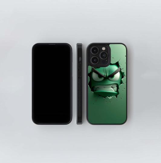 Cracked Wall Grump Glass Case