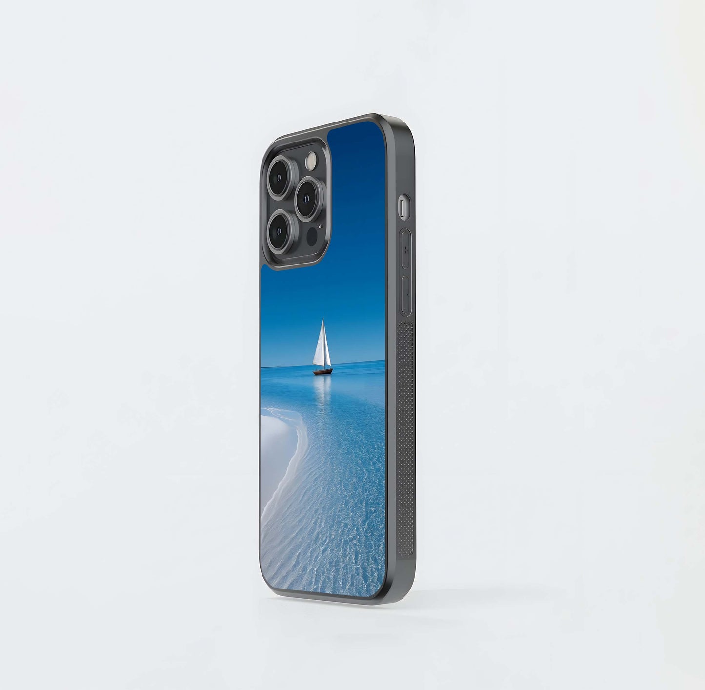 Aqua Serenity Glass Case