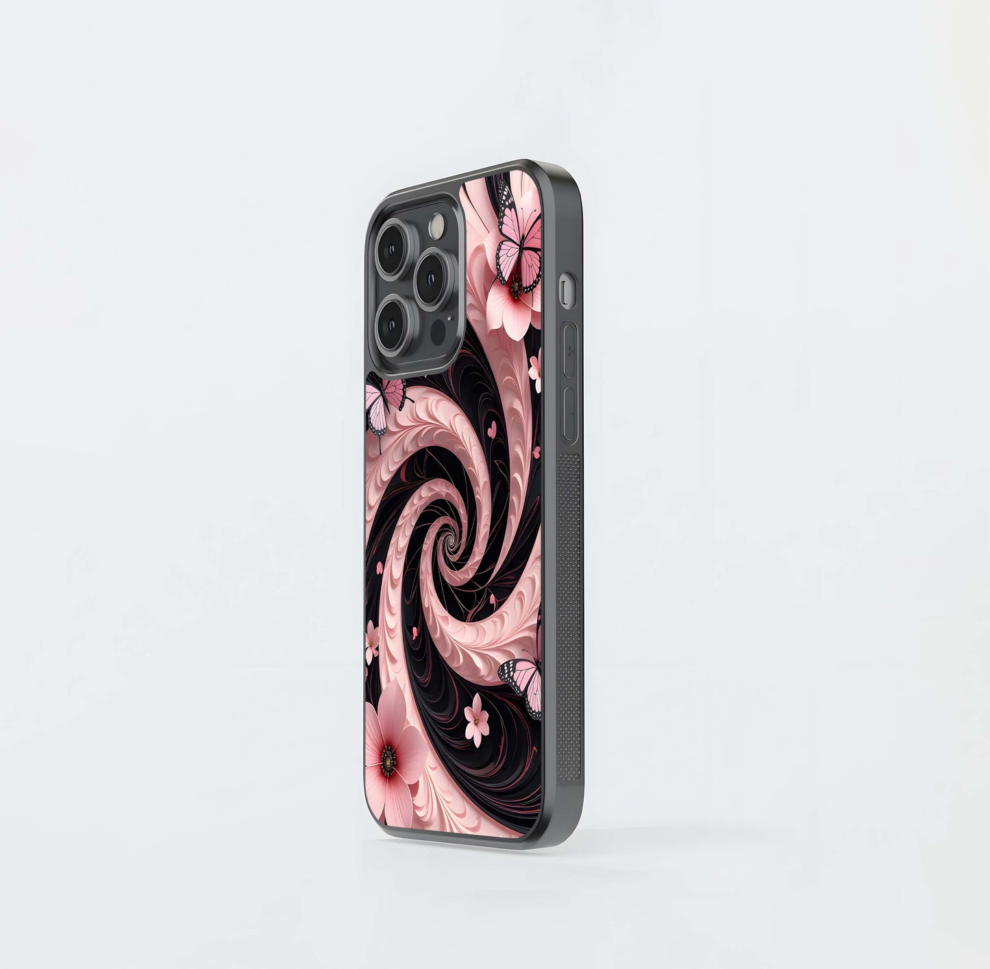 Gothic Blossom Vortex Glass Case