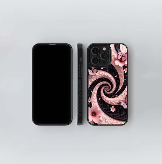 Gothic Blossom Vortex Glass Case