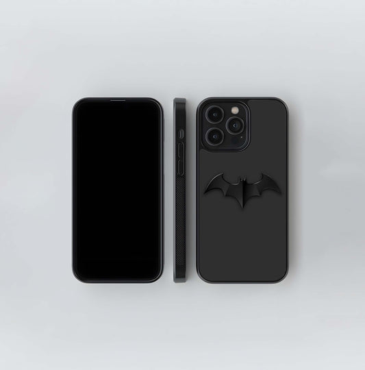 The Batman Emblem Glass Case