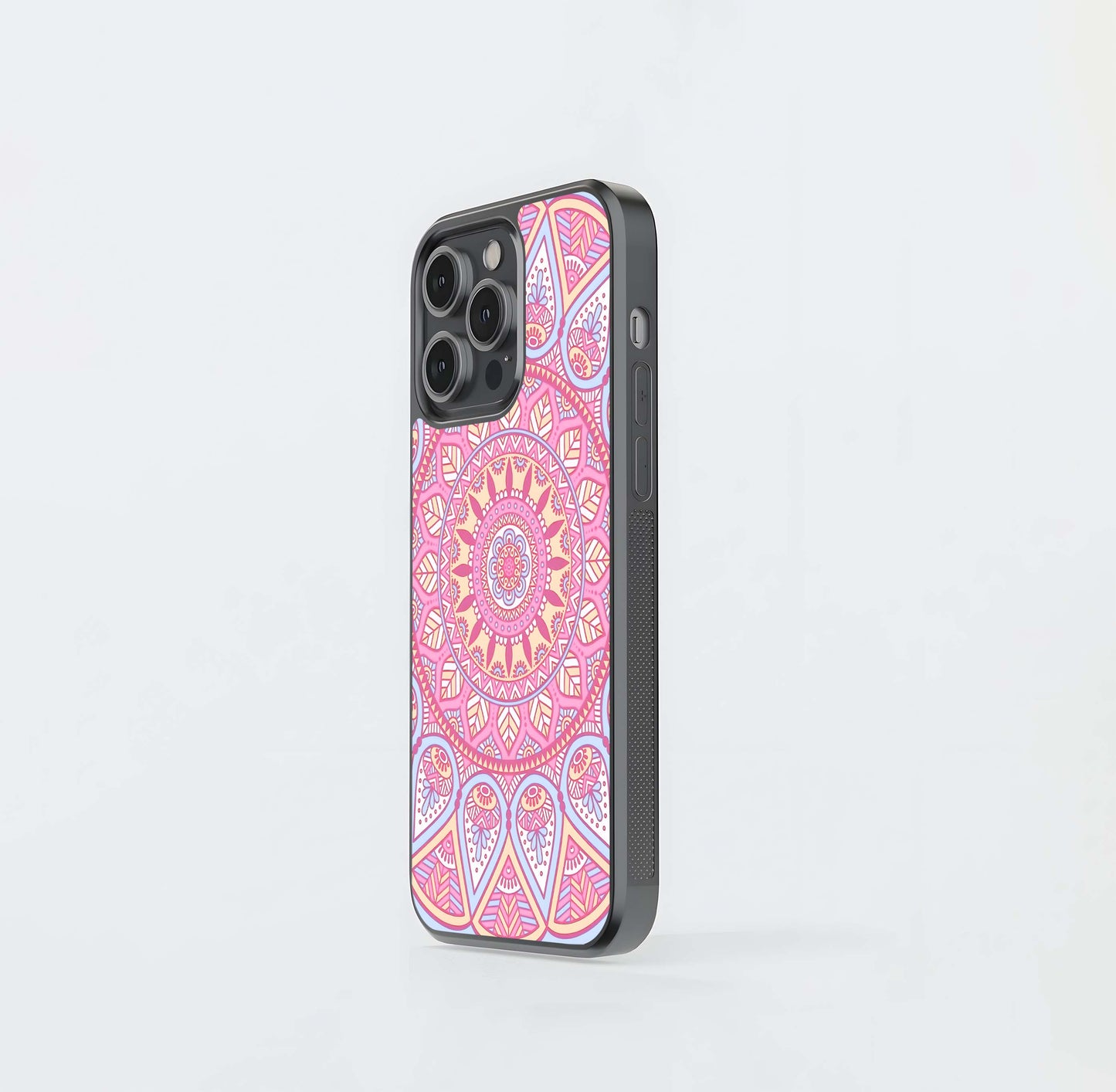 Boho Bloom Burst Glass Case