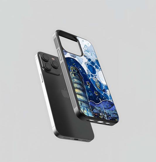 Cosmic Ocean Drift Glass Case