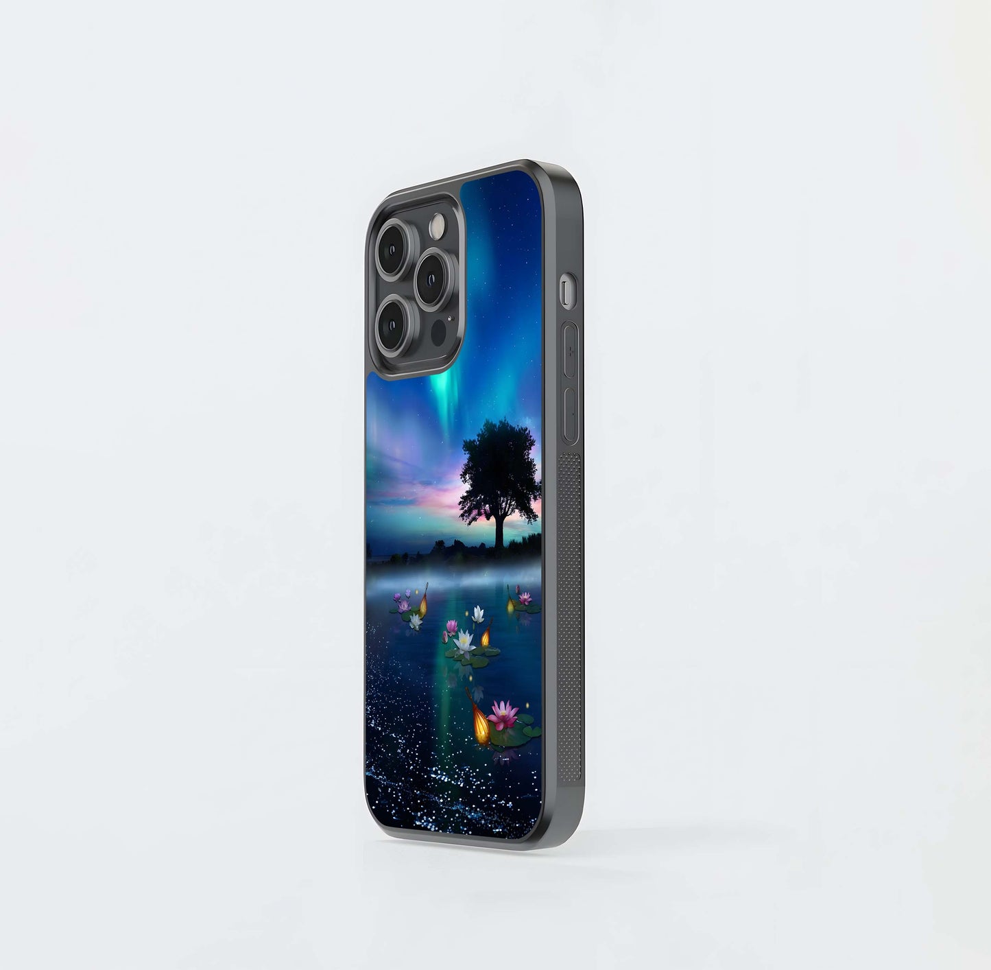 Aurora Lantern Lake Glass Case