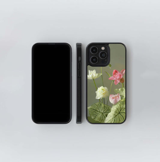 Botanical Sculpture Bloom Glass Case