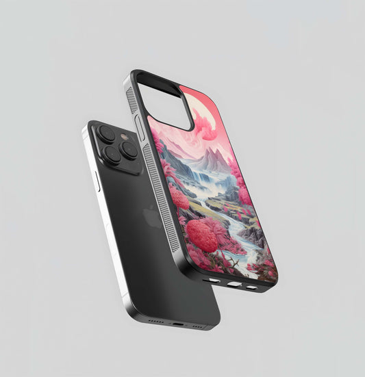 Cotton Moonrise Glass Case